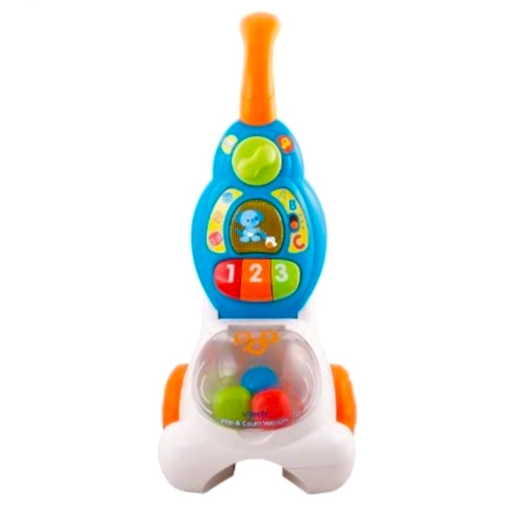 V Tech Pop & Count Vacuum Toy